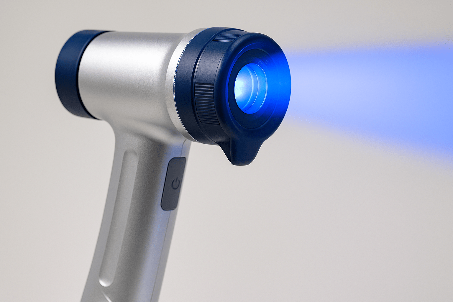 handheld oral cancer screening device used by dental professionals to detect early signs of oral abnormalities and precancerous tissue