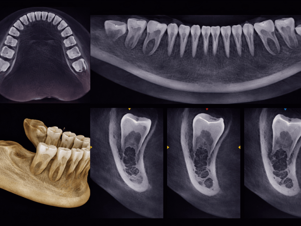 Dental CBCT Scan and Panoramic X-Ray Imaging