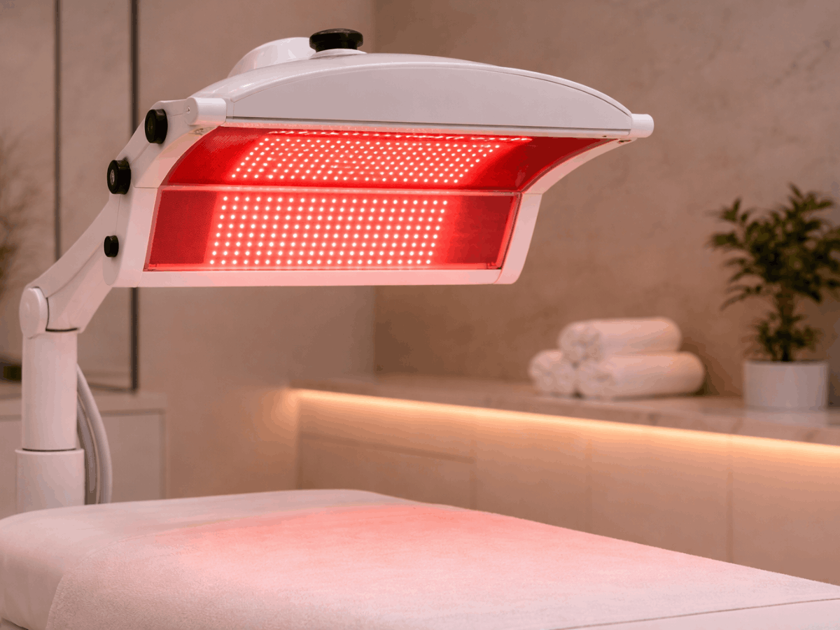Photobiomodulation Red Light Therapy Device in Clinic